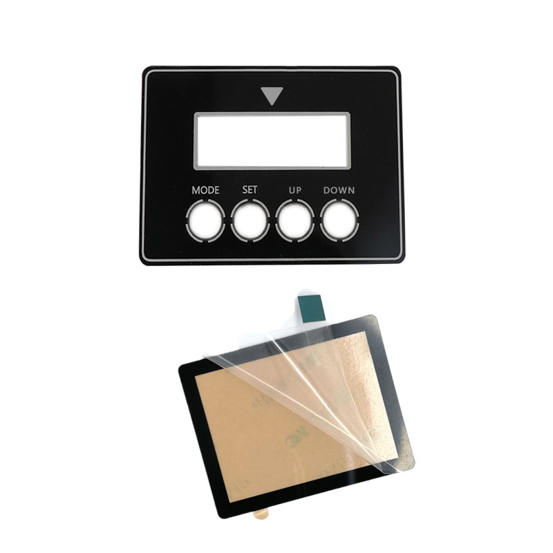 PVC控制面板 亚克力面板pc 丝印按键触摸屏面贴标牌铭牌厂家供应