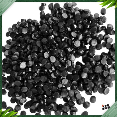 厂家批发pvc再生塑料颗粒 聚氯挤出颗粒 软质黑色注塑胶粒pvc颗粒|ru