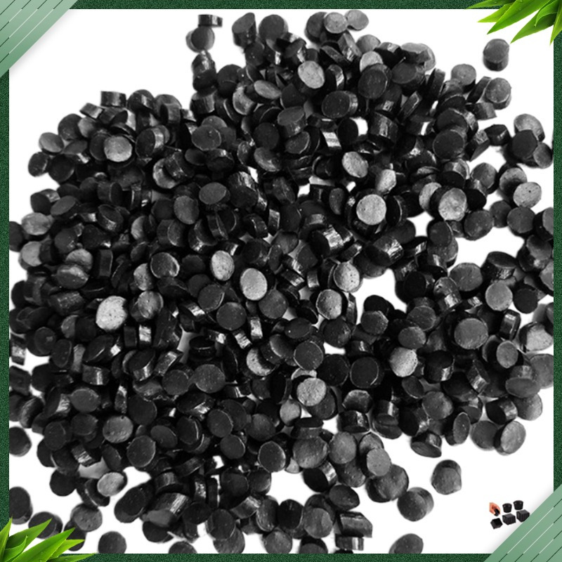 厂家批发pvc再生塑料颗粒 聚氯挤出颗粒 软质黑色注塑胶粒pvc颗粒|ru