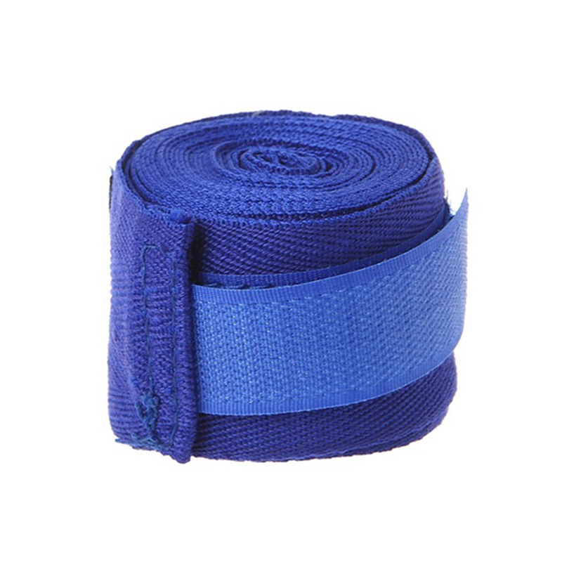 Algodón 3m/2,5 m boxeo vendaje muay thai Sanda lucha mano banda partido hombres y mujeres boxeo mano protector