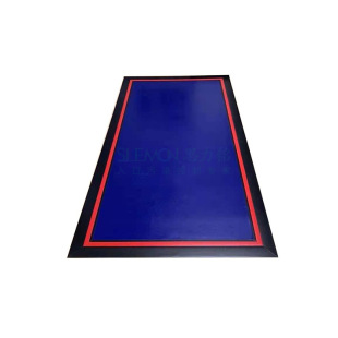 Dycem magic pad washable sticky pad blue floor rubber pad factory wheel dust removal anti-static