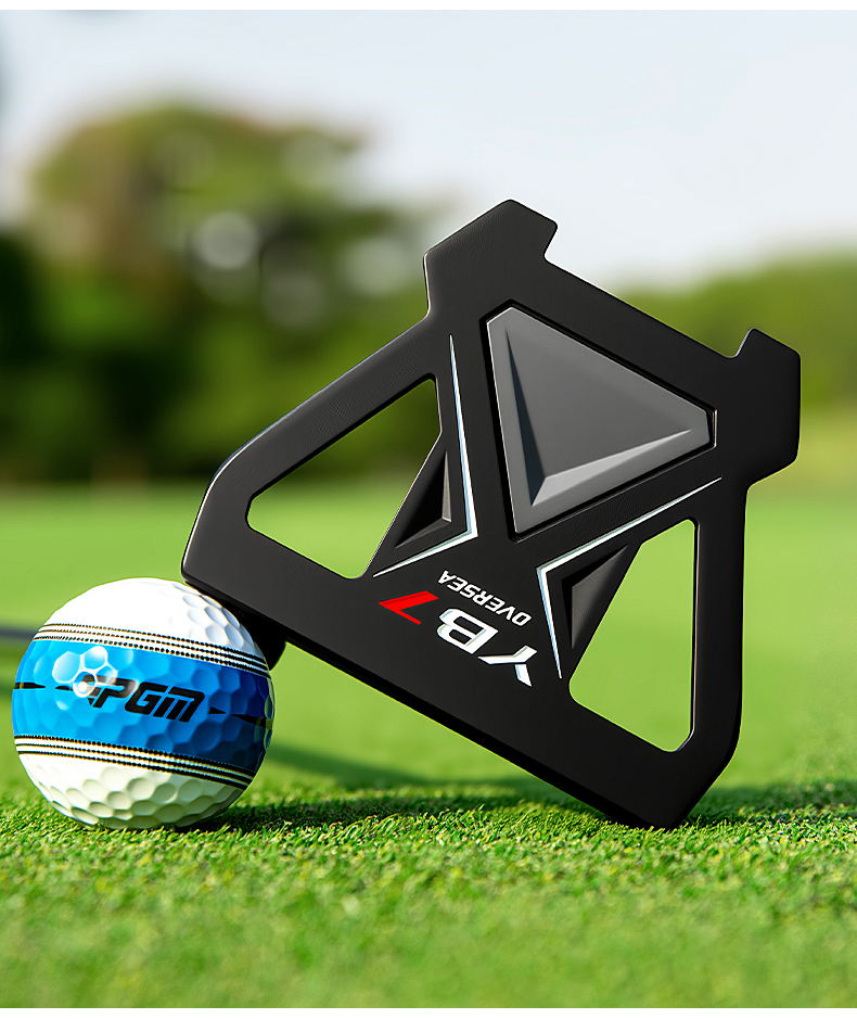 Gậy putter golf PGM ba đường ngắm, thân thép không gỉ, tay cầm TPE chống trượt — Gậy putter ngắm ba đường【Thân thép không gỉ/Tay cầm chống trượt TPE/Đường phụ trợ kéo dài, không có bao gậy】TUG096, Gậy putter ngắm ba đường TUG096 + kèm bao gậy chi tiết 10