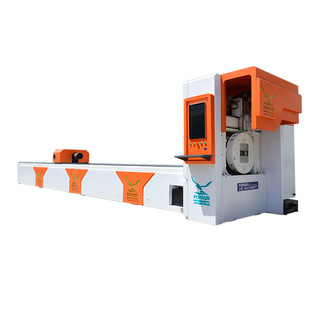 Hongji New Pipe Cutting Machine Metal Pipe Round Pipe Square Pipe Cutting and Processing Customized Metal Laser Pipe Cutting Machine