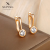 Jewelry, earrings, zirconium, suitable for import, European style