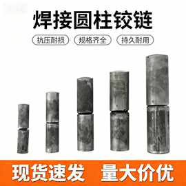冷镦门轴焊接铁圆柱铰链门轴焊接转轴铁圆柱铰链 铁门合页