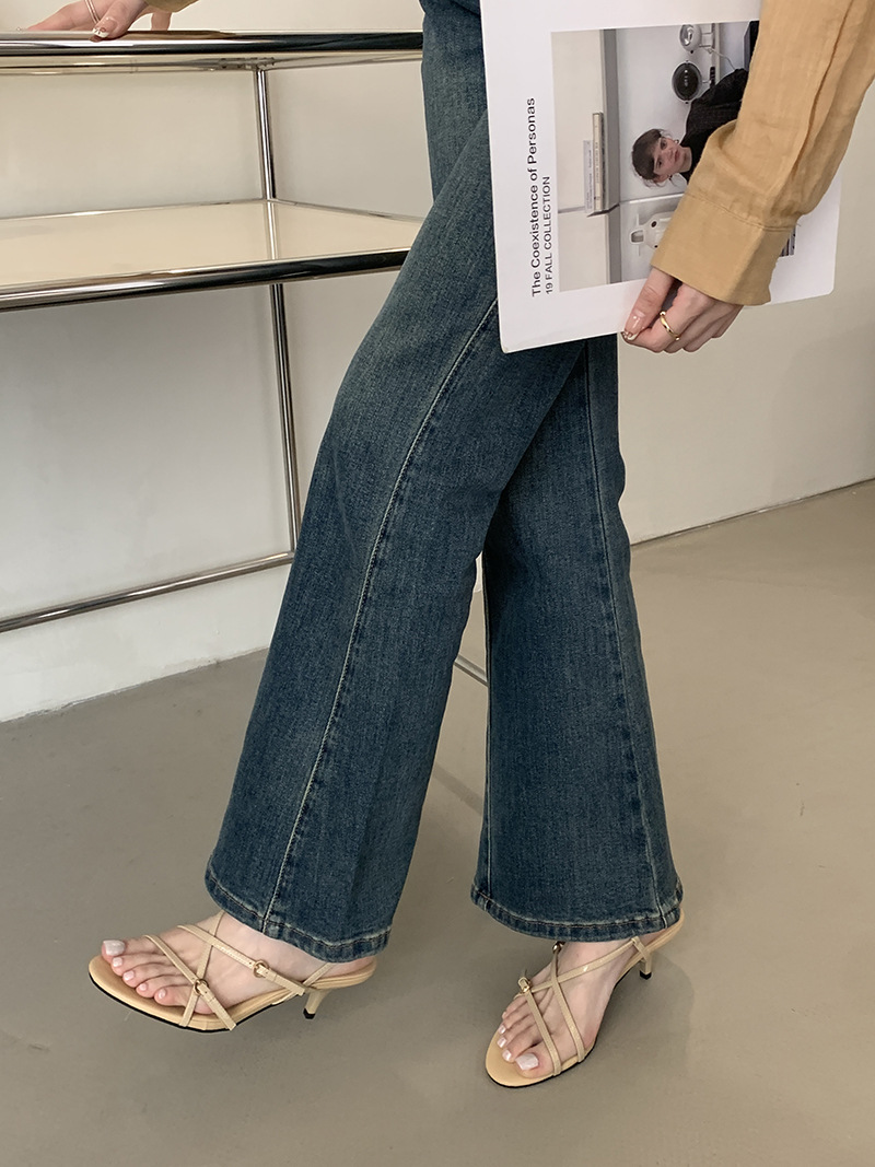 Women's Heeled Sandals Solid Colour Open Toe High Heel Shoes_voghion.com