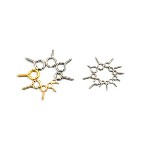 Spot sheep's eye self-tapping screw DIY closed sheep's eye ring screw jewelry accessories hook question mark screw lamb corner nail