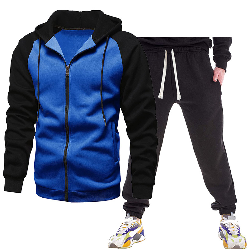 Sudaderas Con Capucha Para Hombre Manga Larga Casual Bloque De Color display picture 6