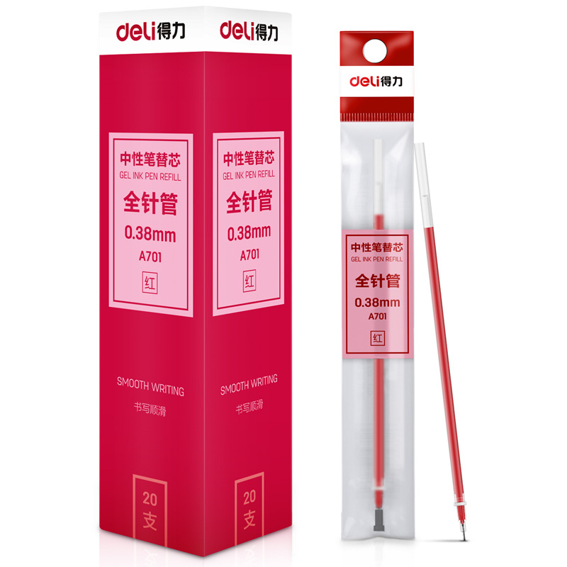 Repuestos para Bolígrafo de Gel Punta Aguja 0.38mm 0.35mm para Oficina