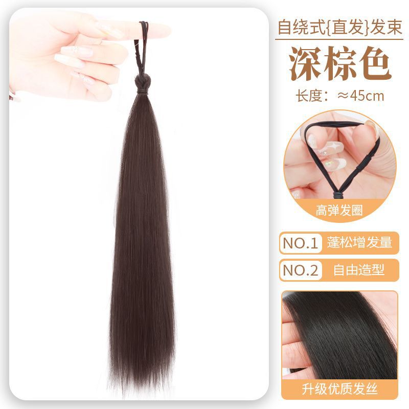 Pelota de pelo de torcedura trenzado dispositivo de trenzado para aumentar el volumen de cabello de cabello de alta elegancia brotes de cabello de oro de sensación