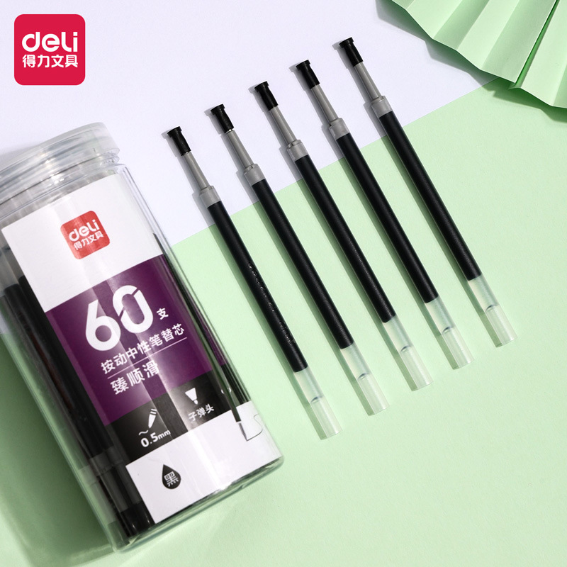 Repuesto para Bolígrafo de Gel 0.5mm Plástico Trazo de 0.5 mm para Estudiantes y Oficina