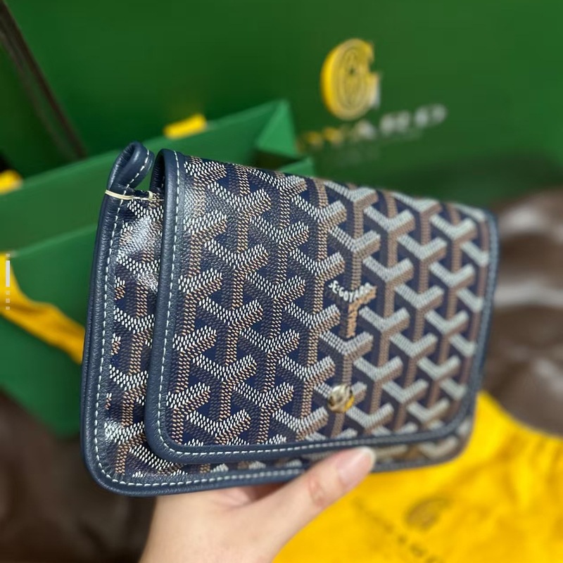 新品Goyard/戈雅信封包Plumet老花Y字满印woc邮差包单肩斜挎女包|undefined