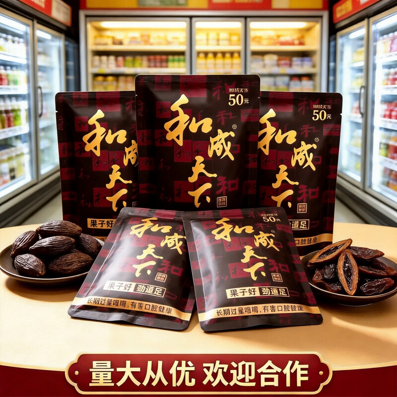 Special Wholesale Offer: Hecheng Tianxia Betel Nuts in Bags, Authentic Hunan Specialty, Large Dried Fruits, Freshly Dated, Available in Stock