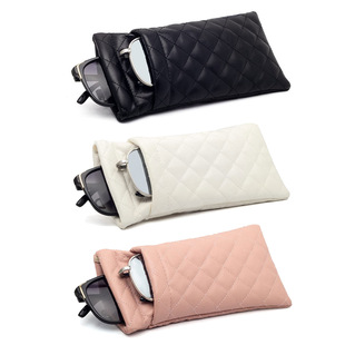 Glasses Bag Sunglasses Storage Bag Fashion Carry-on Double-Layer Bullet Pocket Sunglasses Storage Bag Sunglasses Bag