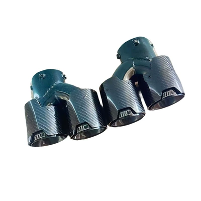 carbon fiber, titanium alloy, Exhaust pipe