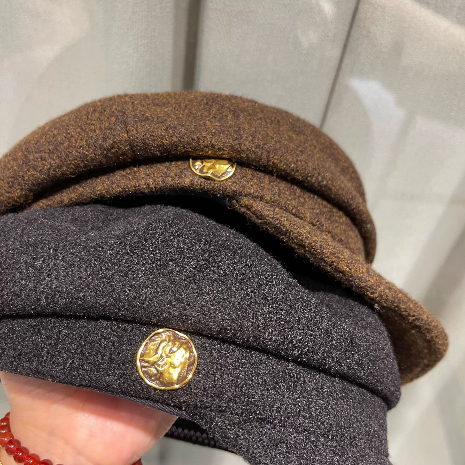 Небесно-синий ретро демисезонная шляпа, стиль Chanel, качественный стиль, яркий запоминающийся стиль