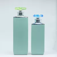 Новая бутылка для шампуня и геля для душа 500 мл 750 мл с помпой, материал HDPE, дорожная бутылка