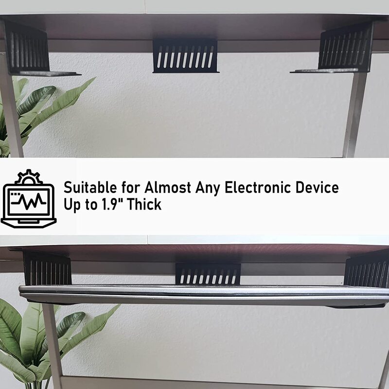 Understage Laptop Stand, Aluminum Screw Desktop Stand Understage Shelf Compatible with Laptop