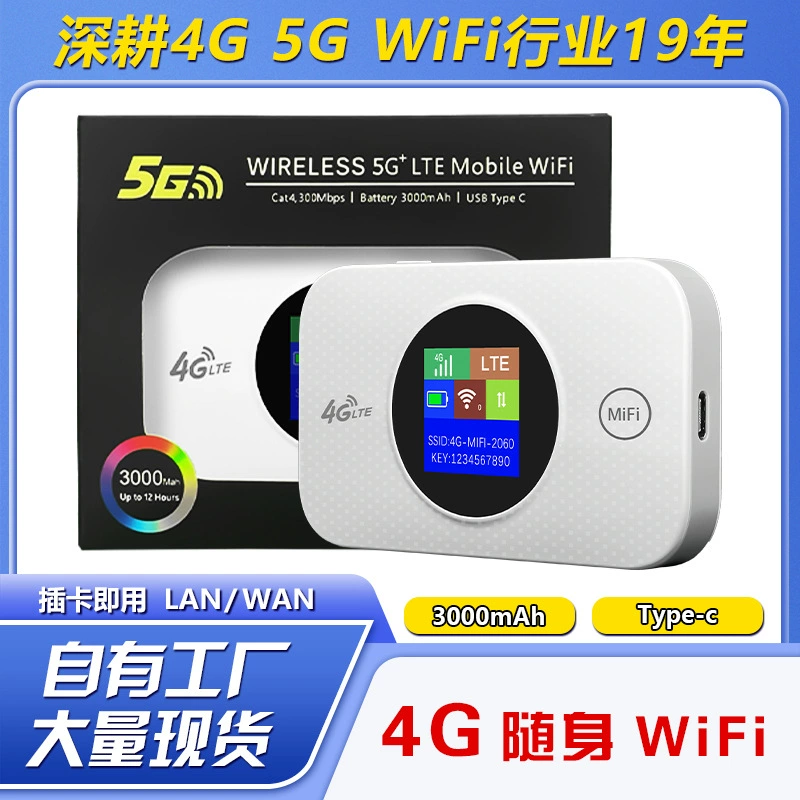 Портативный 4G Wi‑Fi роутер Wici5G беспроводной MiFi LTE, вставка SIM-карты