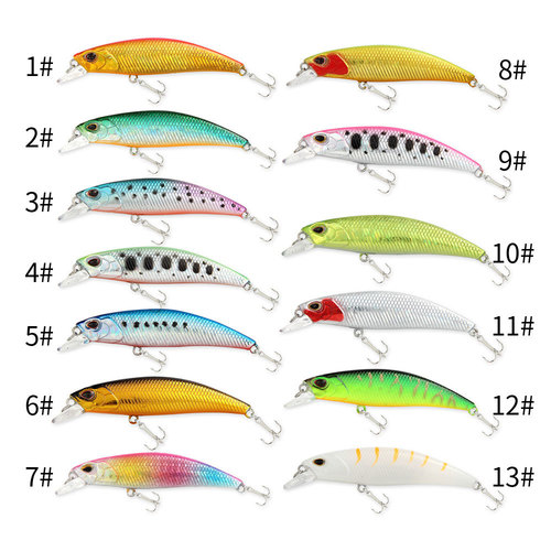 Minnow slowly sinking Luya bait 5g micro object hovering long-range submersible Xiaomi Luo bait cocked mouth bionic fake bait wholesale