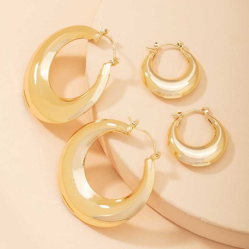 Fashion Geometric Alloy Earrings Wholesale display picture 5