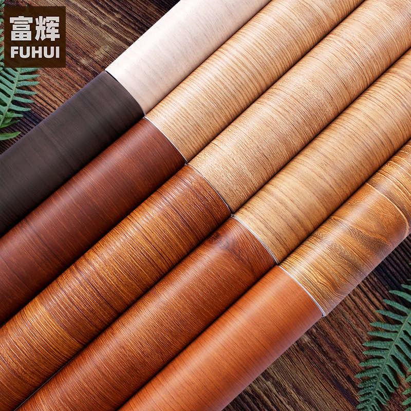 Extremely thick air guideline PVC wood grain film sticker sticker…
