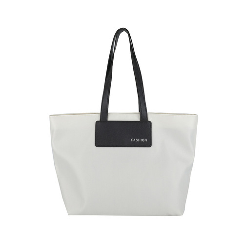 Nylon Large Shoulder Bag for Women - 2024 Summer New Retro Style, Large Capacity, Lightweight, Casual and Commute Tote Bag