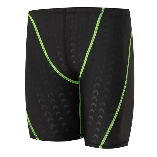 Bubble boys' five-point swimming trunks quick-drying imitation shark pattern big children's swimwear professional sports training boys' swimsuit
