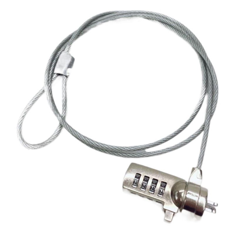 FK1.2 M Contraseña de bloqueo portátil antirrobo cable de bloqueo de la computadora Barra de Internet 1,8 m pequeña cerradura Universal cerradura de la computadora