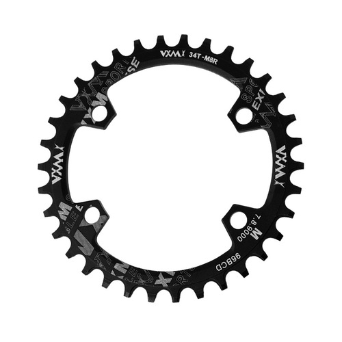 VXM mountain bike bicycle 96BCD positive and negative tooth chainring 30T/32T/34T/36T/38T/M8000 chainring