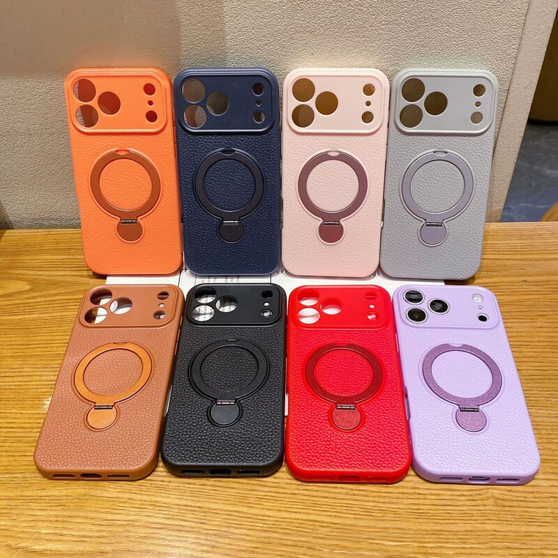 New Model Suitable for iPhone 17 Pro Max Phone Case with 360-Degree Stand, Matte Protective Case for Apple 16 Pro with Magnetic Attraction New Model Suitable for iPhone 17 Pro Max Phone Case with 360-Degree Stand, Matte Protective Case for Apple 16 Pro with Magnetic Attraction