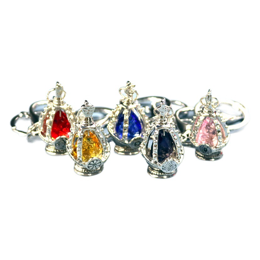 Magic Girl Set Little Round Cos Naria Girls Seed Pendant Necklace Ring Peripheral Accessories