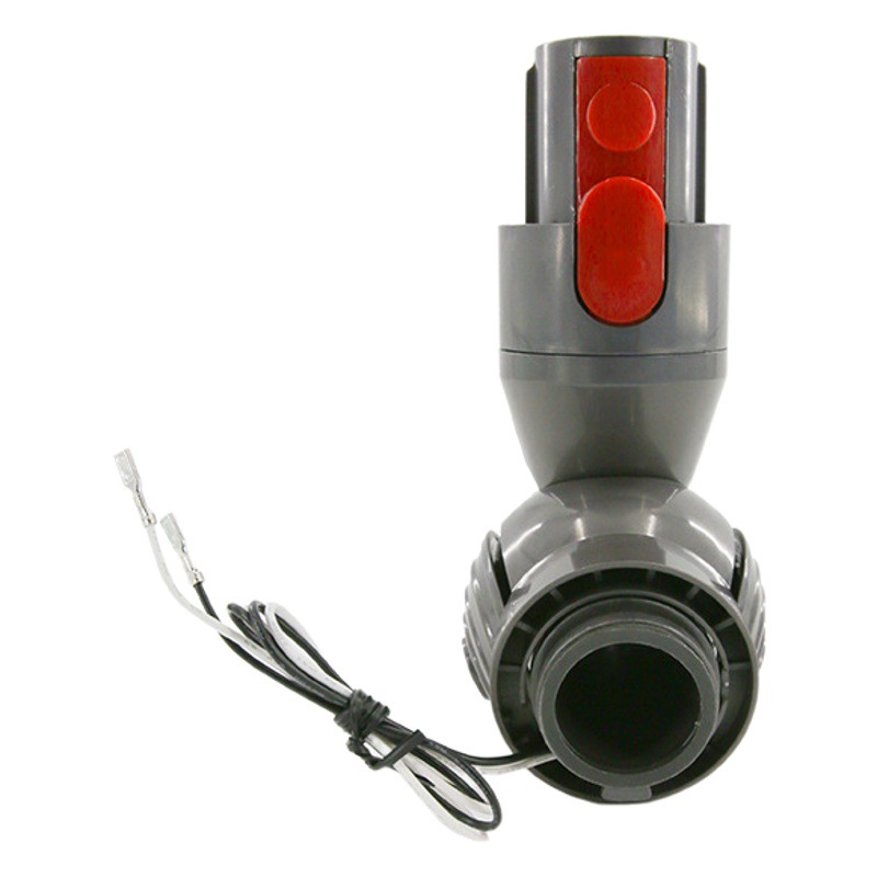 Adecuado para Dyson aspiradora directa unidad eléctrica piso cepillo codo conector con ruedas V8V10 reparación accesorios de cabeza de succión
