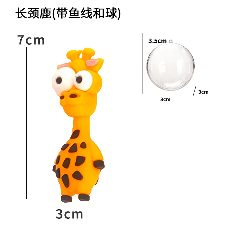 Nueva decoración de paisajismo de pecera Tom Jerry elefante león decoración flotante caja ciega dibujos animados pequeño juguete de regalo