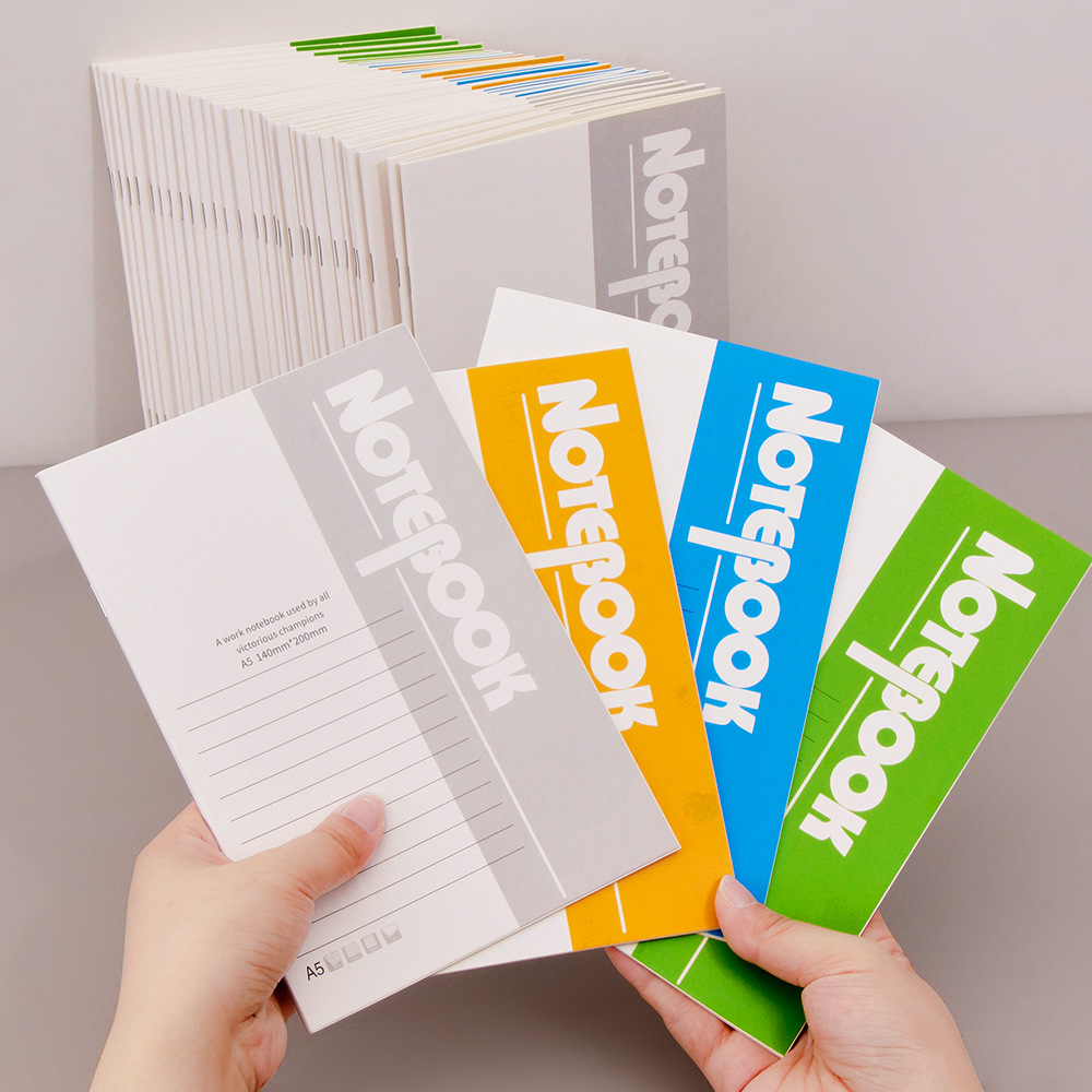 Suministros de oficina cuaderno personalizado A5 cuaderno de notas de estudiantes de primaria transcripción de superficie suave subconferencia engrosado conjunto de diario