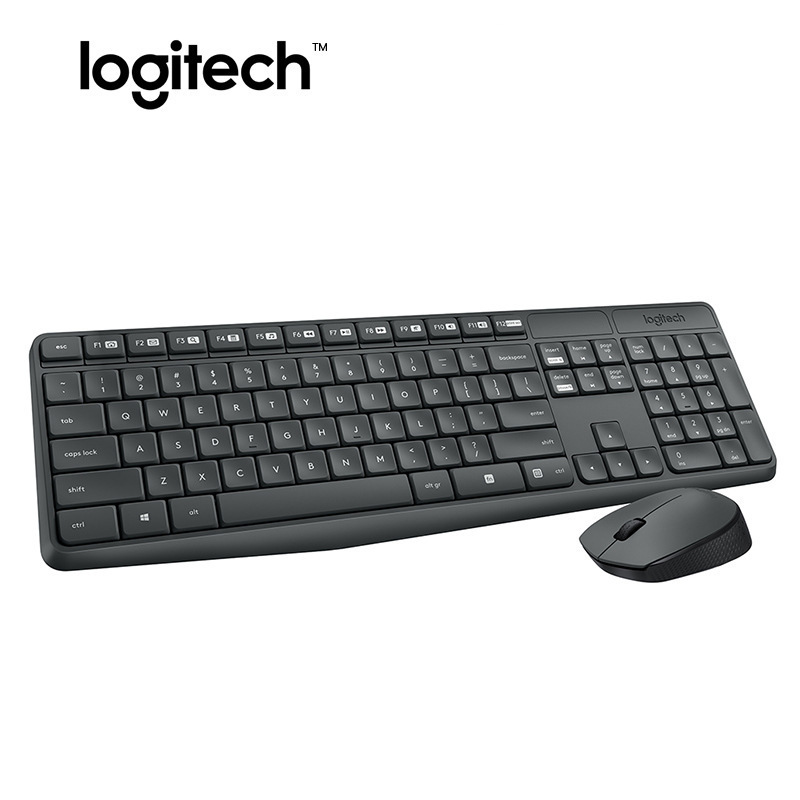 Suitable for Logitech Mk235 Wireless Keyboard and Mouse Set, Desktop Laptop Keyboard and Mouse Kit, Office and Home Use