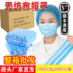 Non-Woven Hats, Disposable Hair Net Hats, Hoods, Food Grade Dust-Free Hats, Food Strip Hats, Dropshipping Manufacturers