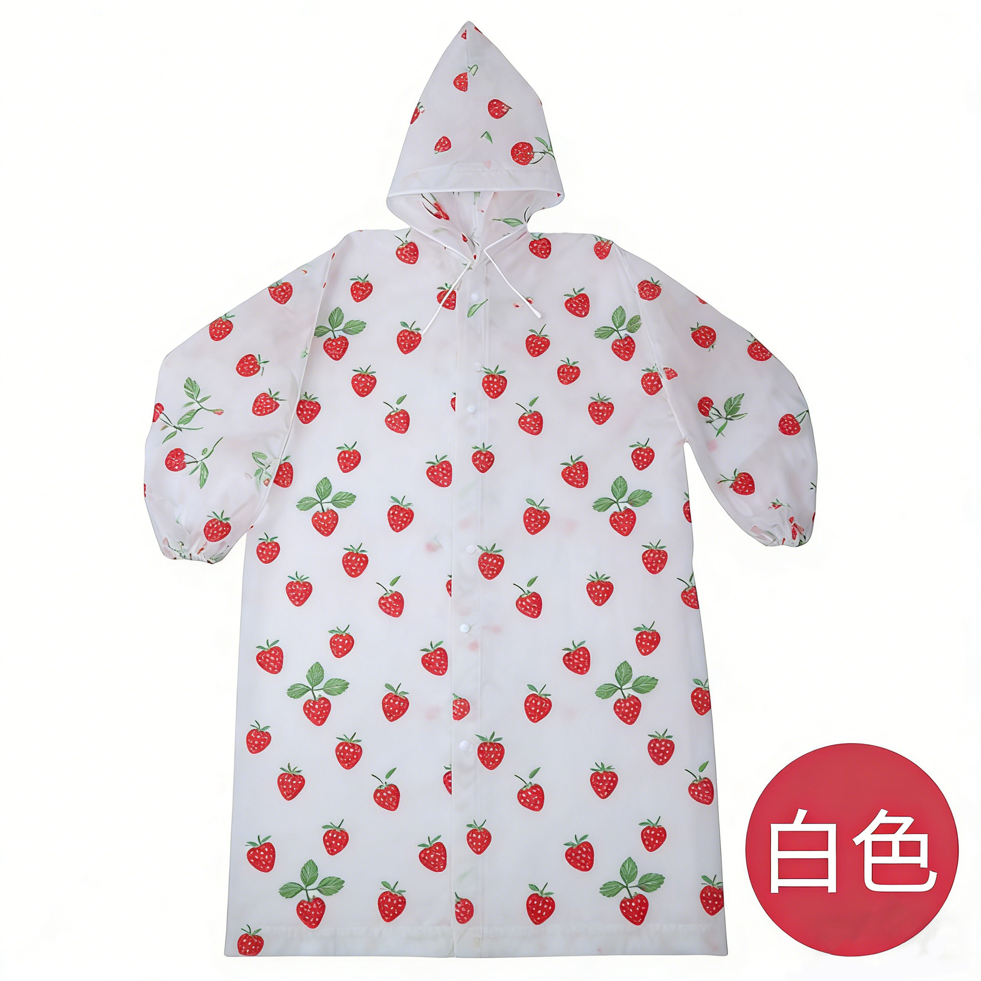 Poncho Impermeable Portátil para Adultos de EVA Reutilizable para Senderismo y Viajes al Aire Libre