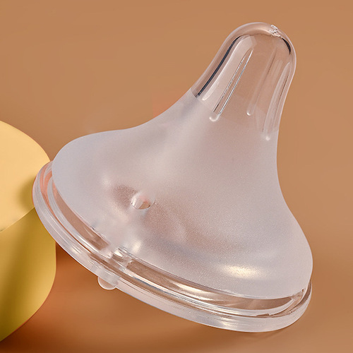 婴士力 宽口径磨砂奶嘴 硅胶同款适配奶嘴 防胀气母乳实感奶嘴