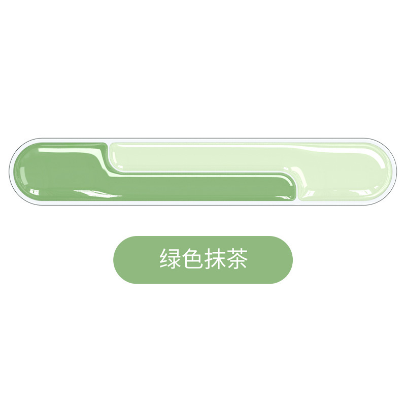 夏季清爽透明硅胶鼠标垫水晶键盘托护腕鼠标垫办公解压跨境热卖品|undefined