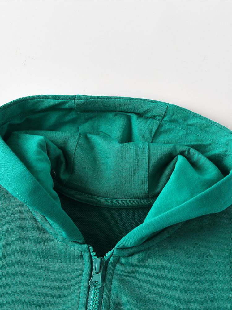 Malwee transfronterizo chaqueta de niño nuevo otoño y invierno Europa y los Estados Unidos niños con capuzas cardigan con cremallera de manga larga chaqueta