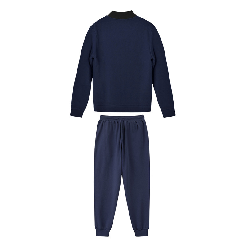 700g Weight Long Sleeve Sleeve Length Cotton Blend, Polyester Fabric Type Pants Sets Sets Type 2 Pieces Set Quantity Casual Occasion Collarless Neckline Regular Fit Fit Type Solid Color Pattern Spring, Autumn Season Men's Gender Simple Style Style Casual Men's Simple Style Solid Color Cotton Blend Polyester Pants Sets 21