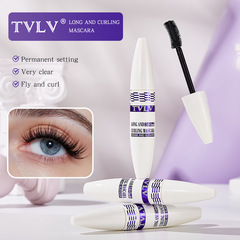 跨境纖長卷翹3D定型睫毛膏女防水不暈染不脫妝自然濃密定型睫毛膏