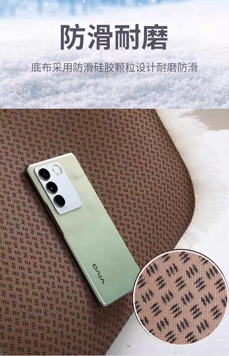 Winter Car Wool Velvet Seat Cushion Thickeneded Women's Anti-Slip Warm Winter Long Hair Single Piece Universal Three-Piece Seat Cushion