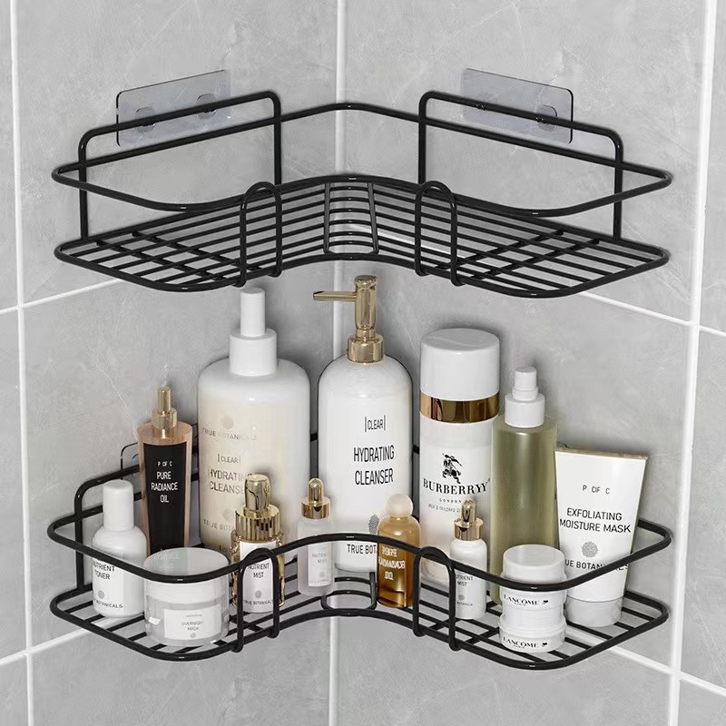 bathroom shelf toilet storage rack no pu...