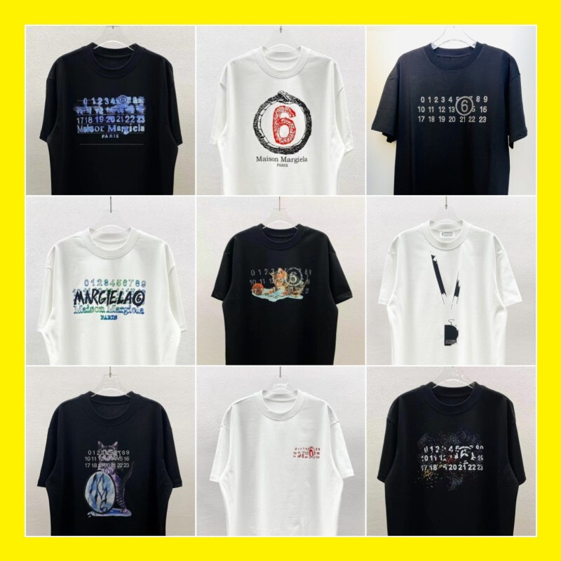 2024Ss T-Shirt 300g Pure Cotton Double Yarn Loose Large Size Short Sleeves Loose and Comfortable Japanese Style Style Simple