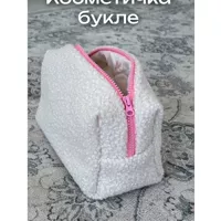 Трансграничная популярная косметичка из бархатного хлопка Teddy, осенне-зимняя многоцветная женская ручная портативная косметичка большой вместимости