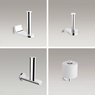 Engineering Hotel Bathroom Roll Paper Holder Toilet Toilet Vertical Toilet Paper Holder Wall Hanging Roll Paper Towel Holder