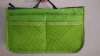 Handheld cosmetic bag with zipper, universal organizer bag, storage system, Korean style