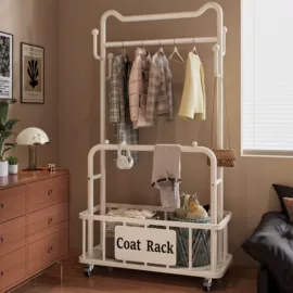 组合衣架;墙壁挂架;收纳篮/筐